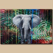 Resim Q-Art Dekoratif Exotic Kanvas Tablo - 60x90 cm 