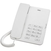 Resim Genel Markalar Tm140 Beyaz Analog Masa Üstü Kablolu Telefon 