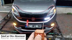 Resim 12 Modlu Uzaktan Kumandalı Led Çakar Modülü Sis Çakar 