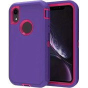 Resim Chenkestoreone Xr Ağır Hizmet Çarpma Dayanıklı Kasa Kaymaz Tutuş Toz Geçirmez Deep Purple Rose Red 