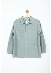 Resim Xo Kids Erkek Çocuk Gömlek 8-14 Yaş 48357 Mavi 