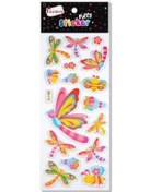 Resim Ticon Tps-36 Kelebek Şekilli 2 Puffy Sticker 164335 