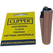 Resim Clipper Clıpper Rose Gazlı Metal Çakmak - Çakmak Taşı 
