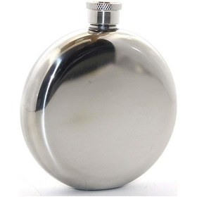 Resim Diğer Paslanmaz Çelik Yuvarlak 5 Oz Tekli Matara 