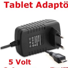 Resim Micro Usb Uç Tablet Pc Adaptörü 5 Volt Şarj Alei 5V 2A 
