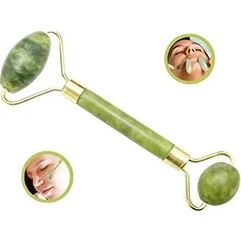 Resim Ttt Jade Roler 2&apos;li Yeşim Taşı Yüz Masaj Aleti 