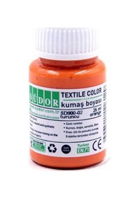 Resim Südor Kumaş Boyası Tek Renk Turuncu 