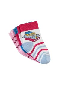 Resim Civil Socks Kız Çocuk 3'lü Çorap 3-12 Yaş Pembe 09a83414324w1 Pembe 
