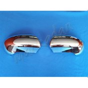 Resim Nissan Qashqai Krom Ayna Kapağı 2007-2014 2 Parça Abs Krom 