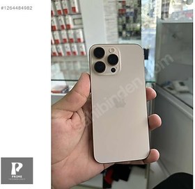 Resim Apple iPhone 16 Pro Max İkinci El YD | 256 GB | Çöl Titanyum 