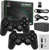Resim 20000 Oyunlu 2.4G Kablosuz Çift Kol Retro Atari Game Stick ZHL Tools