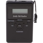 Resim Dab - / Fm Rds Radyo Cep Dijital Dab Radyo Alıcısı W / Şarj Edilebilir Pil (Yurt Dışından) 