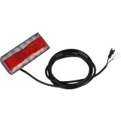 Resim Ebike Fren Işığı 24V 36V 48V Elektrikli Bisiklet Arka Işığı Fren Işığı Fonksiyonu LED LED Lıvord (Yurt Dışından) 