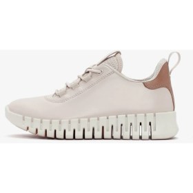 Resim Ecco Kadın Bej Sneaker 