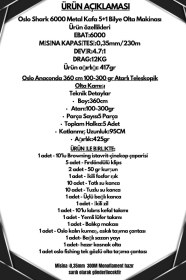 Resim Oslo Anaconda 360cm 100-300gr Oslo Shark 6000 Göl Ve Deniz Olta Seti Standart 