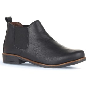 Resim Bueno Shoes Siyah Deri Kadın Düz Bot 01WD3810 01WD3810 