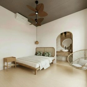 Resim Latanwood Stead Ahşap Karyola 