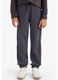 Resim Defacto Erkek Çocuk Polar 2li Takım Yarım Fermuarlı Sweatshirt Eşofman Altı G4965a825wnar227 Antrasit-ar227 