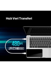 Resim Ttec Super Şarj Pd/qc 0.30cm 65w Type C Şarj Kablo Samsung Huawei Apple Uyumlu iPhone 15 15 Pro Max Powerbank Kablosu Desen - Ben10 