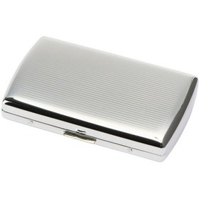 Resim Pearl Japan Metal Kısa Sigara Tabakası Sv-stripe Krom 12li 