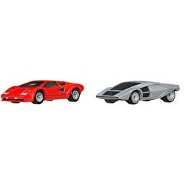 Resim Hot Wheels 2'li̇ Premi̇um Araba Seti̇ Lamborghini Countach ve Lancia Stratos Zero JBL02 