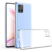 Resim Samsung Galaxy A81 (Note 10 Lite) Kılıf Lüx Şeffaf Kamera Lens Korumalı Silikon Kılıf 