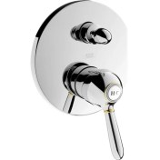 Resim Hansgrohe Axor Carlton Tek Kollu Ankastre Banyo Bataryası Krom Altın Optik 