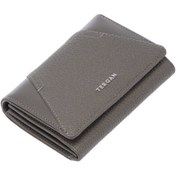 Resim Gri Deri Kadın Cüzdan - S1CB00005815-P7K 