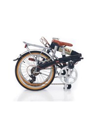 Resim Bianchi Vintage Katlanır Bisiklet Siyah 