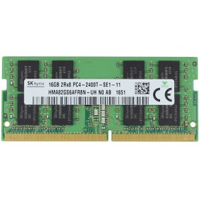 Resim SK Hynix HMA82GS6AFR8N-UH 16 GB PC4-19200 DDR4 2400 MHz CL17 Laptop Ram 