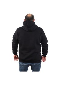 Resim Moc Grande Mocgrande Büyük Beden Unisex Kapüşonlu 3ip Sweat 11701 Sıyah Siyah 