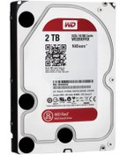 Resim WESTERN DIGITAL WD Red 3,5 SATA III 6Gb/s 2TB 64MB 7/24 NAS WD20EFRX 