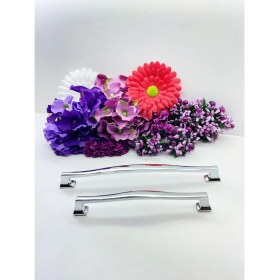 Resim Ahenk Rota 224 mm Krom Zamak Kulp Dolap Çekmece Vestiyer Kulbu 