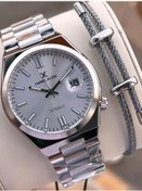 Resim Daniel Klein İtalyan Tasarım Bileklik Hediyeli 2 Yıl Garantili 3 Atm Erkek Kol Saati Es.13861-10 Gümüş 