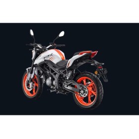 Resim QJ Motor TRX 12 BEYAZ-TURUNCU MOTOSİKLET 