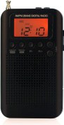 Resim Anself HRD-104 Taşınabilir AM/FM Stereo Radyo Cep 2-Band Dijital Ayarlama Radyo Mini Alıcı Açık Radyo w/Kulaklık İpi 1.3 inç LCD Ekran 