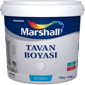 Resim Marshall Tavan Boyası Beyaz 6 Lt (10 Kg) 