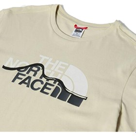 Resim The North Face M S/s Mountaın Lıne Tee - Eu T-shirt Nf00a3g23x41 Bej 