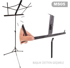 Resim Ekonomik Nota Sehpası Portatif MS05 