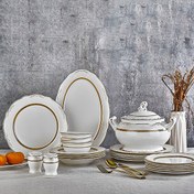 Resim Aryıldız Royal Queen Beylerbeyi 60 Parça Yemek Takımı 60027 