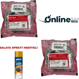 Resim Honda Ace 125 Fren Balata Takımı Ön ve Arka OB4292 