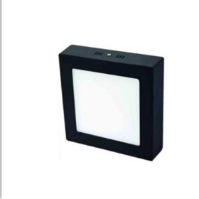 Resim Cata CT-5236 18W/6400K Alm. S.ü LED Armatür Kare (Siyah Kasa) Beyaz Cata 