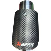 Resim Akrapovič 90 mm Tekli Egzoz Ucu | Sportif & Dayanıklı Paslanmaz Çelik 
