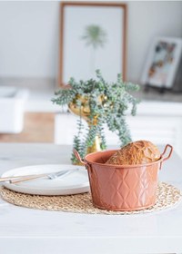 Resim The Mia Prizma Ekmeklik Terracota 8 Cm Turuncu 