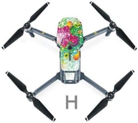 Resim Mavic Pro PVC Su Geçirmez Kaplama Etiket Desen H 