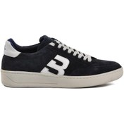 Resim Bulldozer Lacivert Süet Erkek Spor Yürüyüş Ayakkabısı Çok Renkli 