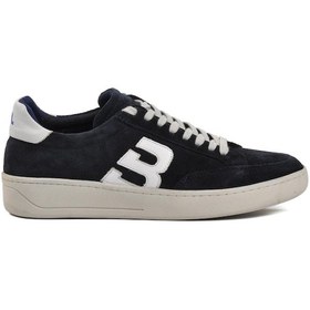 Resim Bulldozer Lacivert Süet Erkek Spor Yürüyüş Ayakkabısı Çok Renkli 