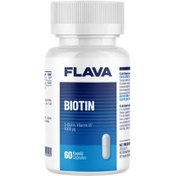 Resim FLAVA Biotin 60 Kapsül 