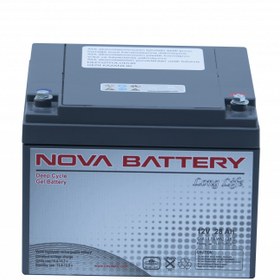 Resim NOVA 12V 28Ah Deep Cycle Jel Akü 