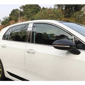 Resim Volkswagen Golf 8 Cam Nıkelajı Ust 6 Parça 
